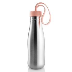 Бутылка для воды active (eva solo) розовый 26 см.