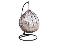 Кресло подвесное (ecodesign) коричневый 105x115x77 см.