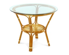 Стол обеденный ellena (ecodesign) оранжевый 75 см.