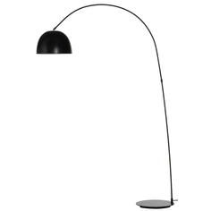 Лампа напольная lucca (frandsen) черный 23x197x90 см.