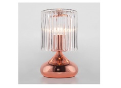 Настольная лампа декоративная bulbo (eurosvet) прозрачный 25 см.