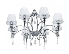 Подвесная люстра вега (mw-light) белый 99 см.