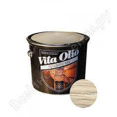 Масло для внутренних работ с твердым воском живая краска vita olio шелк.-мат. ясень оливковый 10 л 256072