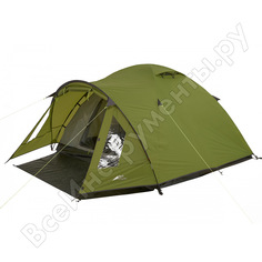 Двухместная палатка trek planet bergamo 2, зеленый 70202