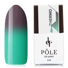 POLE, Гель-лак №20, серый и ментоловый