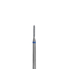 Planet Nails, Фреза алмазная цилиндрическая заостренная, 1,2 мм, 5 шт/уп