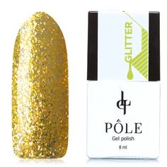 POLE, Гель-лак №25, Спелый лимон