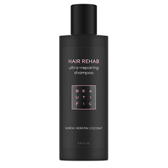 Beautific, Шампунь для волос Hair Rehab Ultra-Repairing, 250 мл