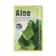 Tony Moly, Маска для лица Daily Fresh Aloe, 10 шт.