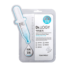 Tony Moly, Маска для лица Dr.Logy Whitening, 23 г