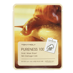 Tony Moly, Маска для лица Pureness 100 Snail, 21 г