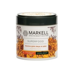 Markell, Маска для лица и шеи Superfood «Гидробаланс», 100 мл