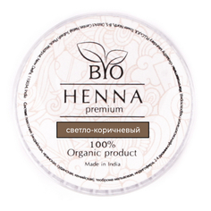 Bio Henna Premium, Хна в капсулах для бровей, светло-коричневая, 5 шт.