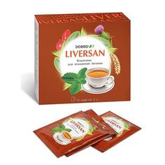 Dobrovit, Чай для очищения печени Liversan, 10х3 г