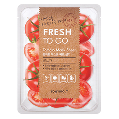 Tony Moly, Маска для лица Fresh To Go Tomato, 22 г