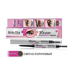 Alvin Dor, Карандаш для бровей Intense Brow, Light Brown