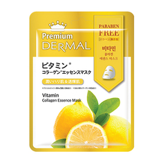 Dermal, Маска Premium с витаминами, 25 г