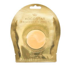 Kocostar, Гидрогелевые патчи для глаз Princess, золотые, 1 пара