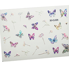 Anna Tkacheva, 3D-стикер CL №025 «Бабочки»