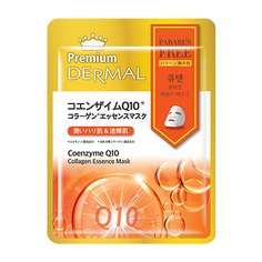 Dermal, Маска Premium с коэзимом Q10 , 25 г