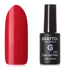 Grattol, Гель-лак Classic Collection №084, Scarlet