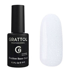 Grattol, База Rubber Glitter №1