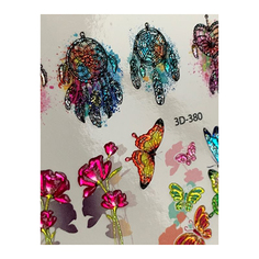 Anna Tkacheva, 3D-слайдер Crystal №380 «Бабочки. Ловец снов»