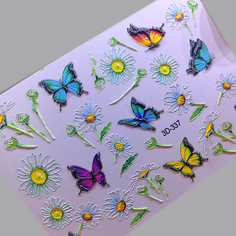 Anna Tkacheva, 3D-слайдер №337 «Цветы. Бабочки»