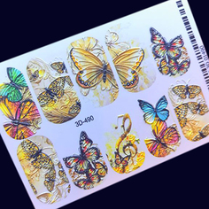 Anna Tkacheva, 3D-слайдер №490 «Бабочки»