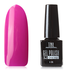 TNL, Гель-лак «3 в 1» №05, Фиолетово-баклажановый