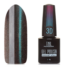 TNL, Гель-лак 3D Magnet effect №02, изумрудный