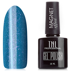 TNL, Гель-лак «Кошачий глаз» №22, Синий с блестками