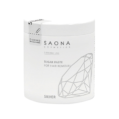 Saona Cosmetics, Паста для шугаринга Silver, мягкая, 1000 г