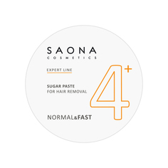 Saona Cosmetics, Сахарная паста для депиляции Normal/Fast, 200 г