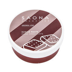 Saona Cosmetics, Сахарная паста для депиляции Dark Chocolate, 200 г
