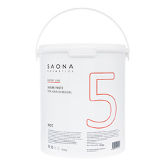 Saona Cosmetics, Сахарная паста для депиляции Hot, твердая, 3500 г