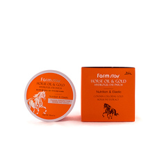 FarmStay, Гидрогелевые патчи Horse Oil&Gold, 60 шт.