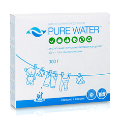 Pure Water, Стиральный порошок-концентрат, 300 г