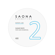 Saona Cosmetics, Сахарная паста для депиляции Ice, очень мягкая, 200 г