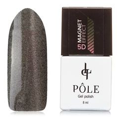 POLE, Гель-лак 5D №3, Баклажан и зелень