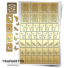 Trafaretto, Трафареты «Бабочки, стрекозки»