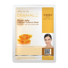 Dermal, Маска с пчелиным маточным молочком и коллагеном, 23 г