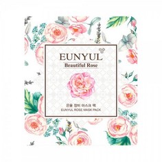 Eunyul, Маска для лица с экстрактом розы, 30 мл