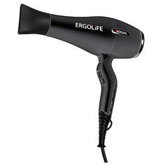 Dewal, Фен ErgoLife Soft Touch, черный