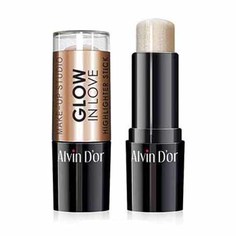 Alvin Dor, Стик-хайлайтер Glow In Love, beige pearl