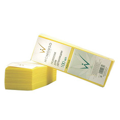 Italwax, Полоски для депиляции, желтые, 7х20 см, 1 упаковка