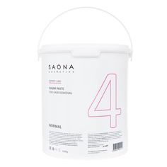 Saona Cosmetics, Сахарная паста для депиляции Normal, 3500 г