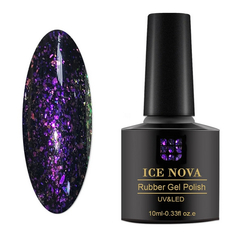 Ice Nova, Гель-лак «Павлиний хвост» №01