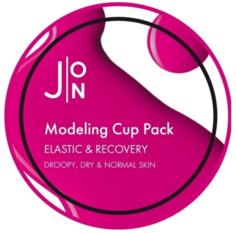 Domix, Альгинатная маска для лица, восстановление и эластичность Elastic & Recovery Modeling Pack, 18 г J:On