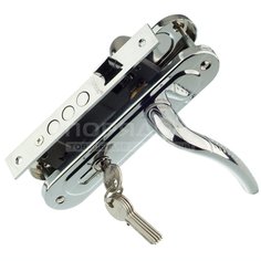 Замок врезной Trodos 61/106 3RB CP 202082 хром